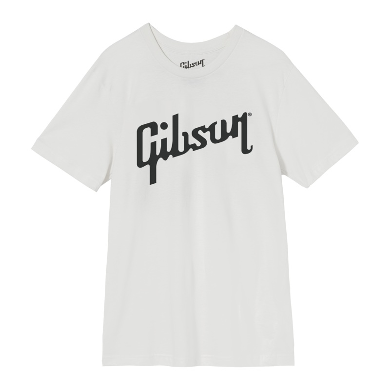 Gibson Logo Shirt Small White