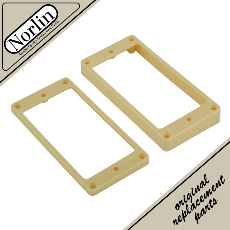 Humbucker Pickup Tapered Mounting Ring (Cream) for Gibson Guitars Short/Neck