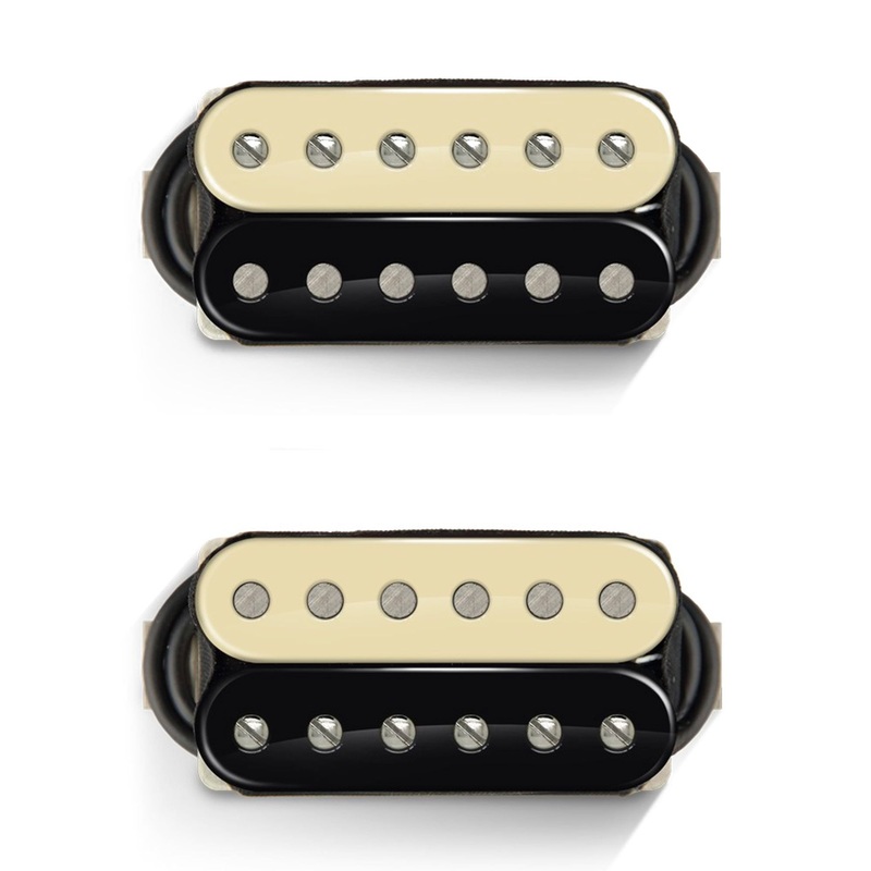 Bare Knuckle The Mule Zebra 6-String Open Set Short Leg 4C Nickel Screw