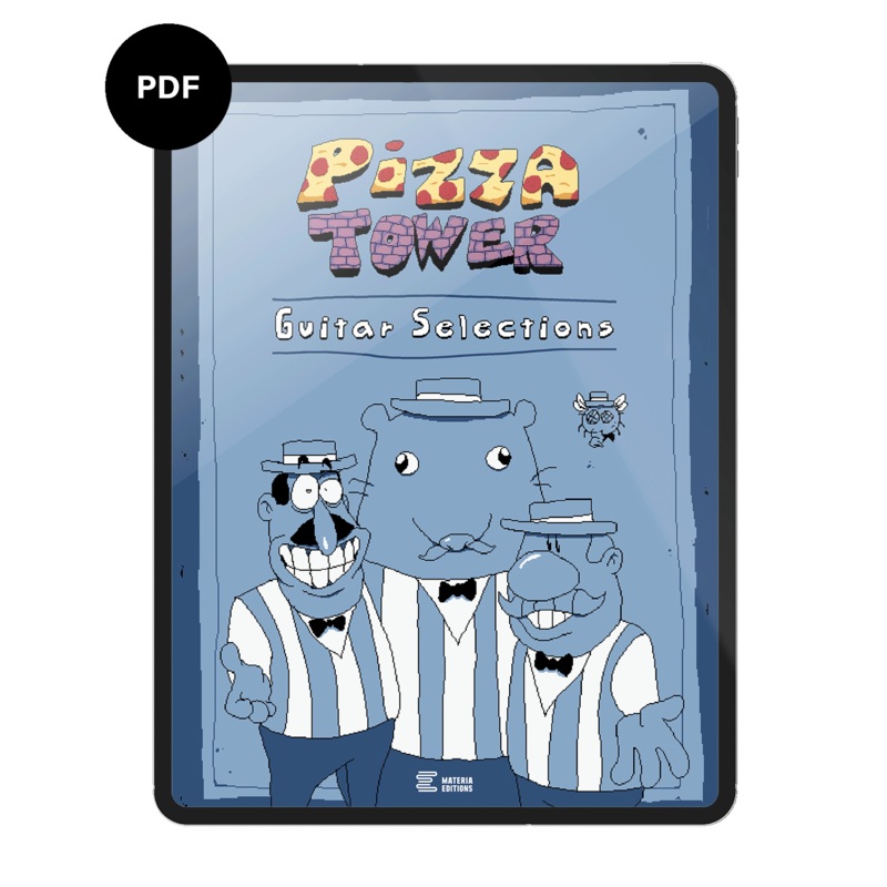 Pizza Tower Guitar Selections (Digital Sheet Music)