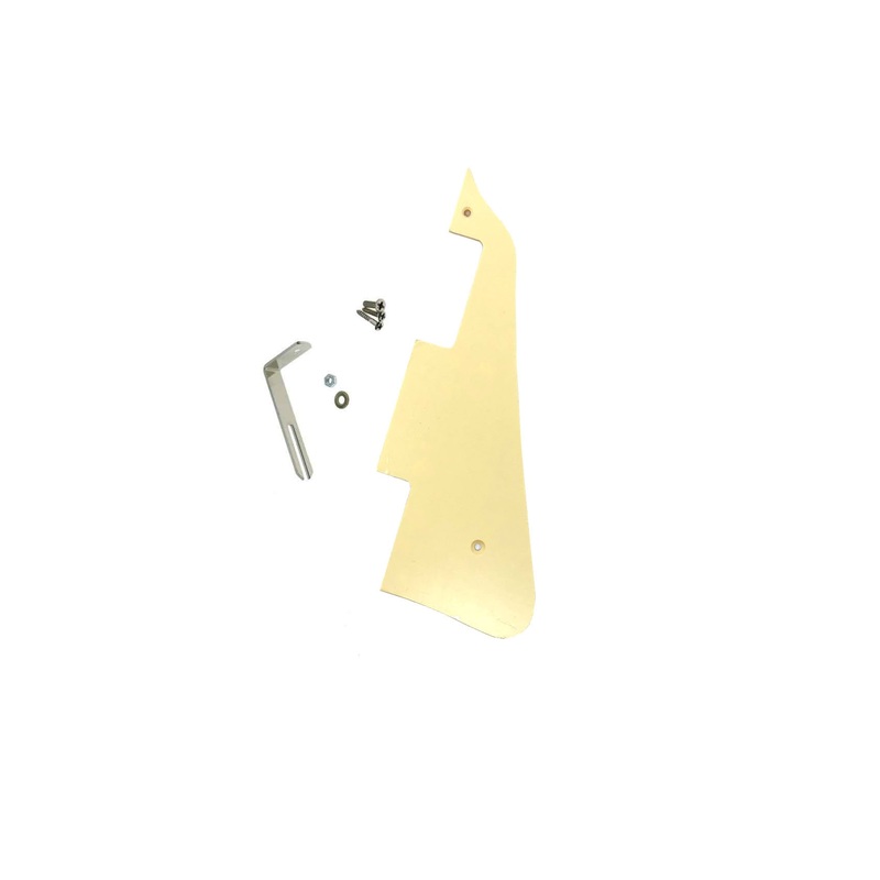 Shop Solo Pro LP Style 1-Ply Ivory Pickguard With Bracket & Screws Online