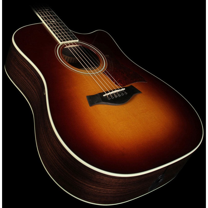 Used Taylor 710ce Dreadnought Acoustic Guitar Tobacco Sunburst