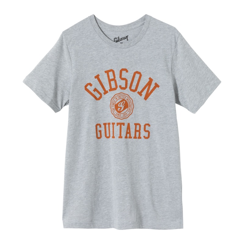 Gibson Collegiate Tee Heather Small Gray