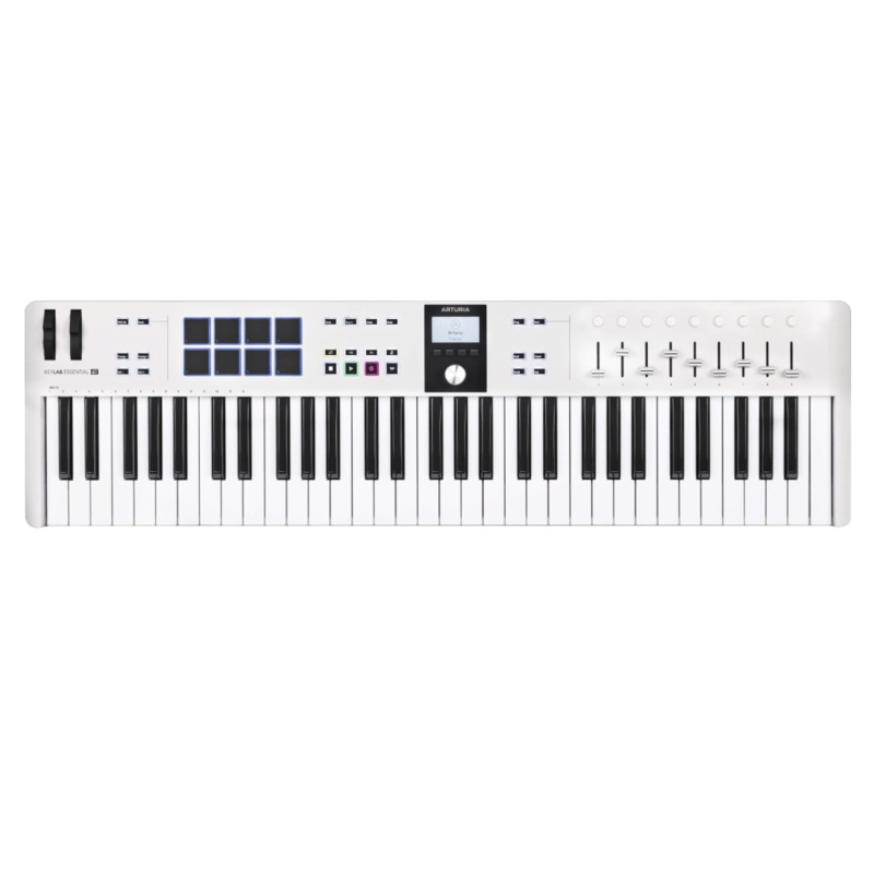 Arturia KeyLab Essential mk3 61-key Keyboard Controller - White