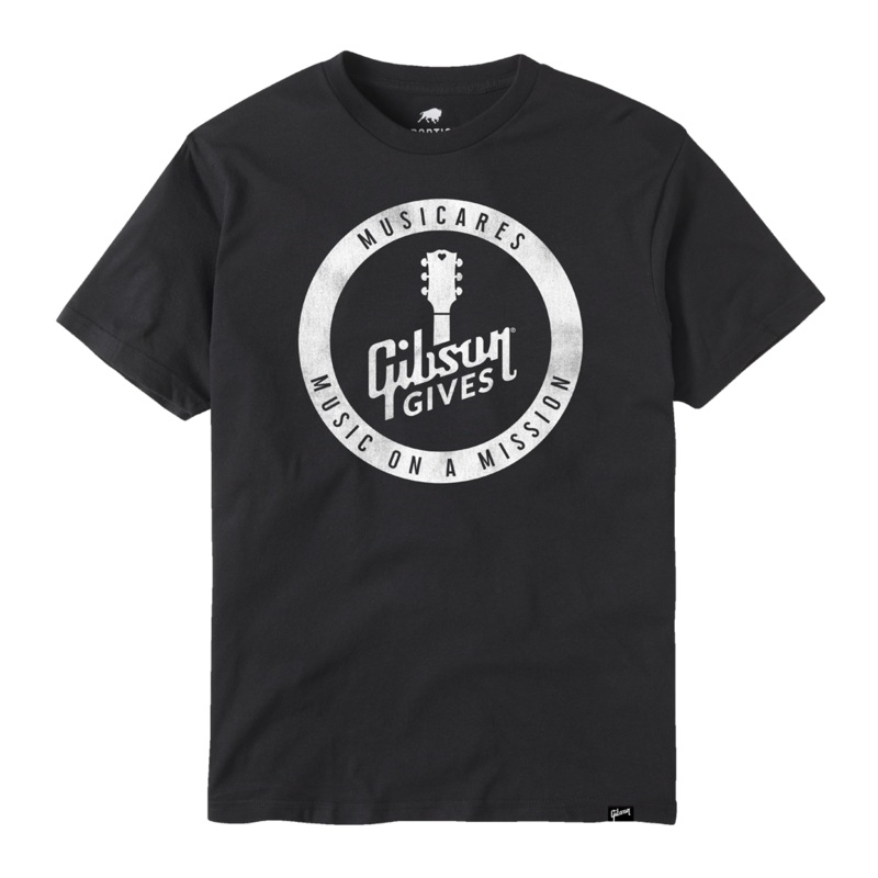 Gibson Gives x MusiCares: Music on a Mission Tee Small