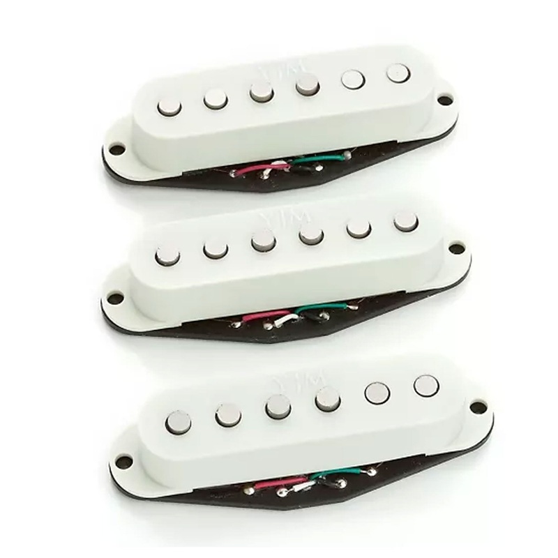 Seymour Duncan YJM Fury Strat Pickups White Covers