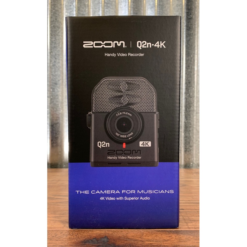 Zoom Q2n-4K HD Handy Video Camera & Stereo Audio Recorder