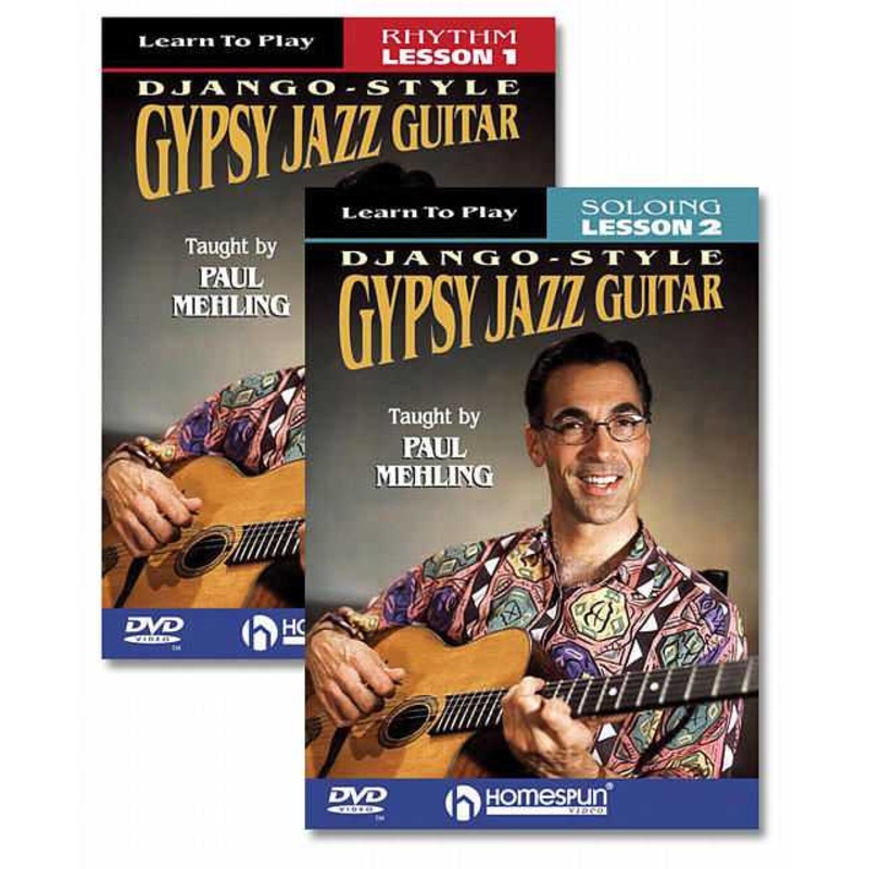 DVD - Learn to Play Django-Style Gypsy Jazz Guitar: Two DVD Set