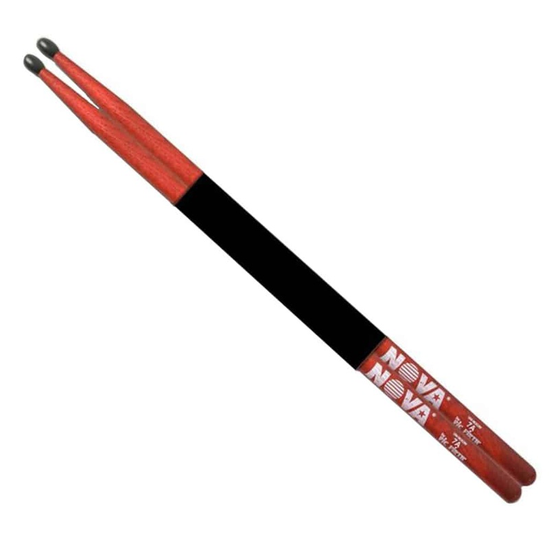 Vic Firth VFN7ANR 7A Nylon Tip Nova Red Drum Sticks