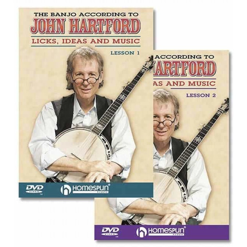 DOWNLOAD ONLY - The Banjo According to John Hartford: Two DVD Set