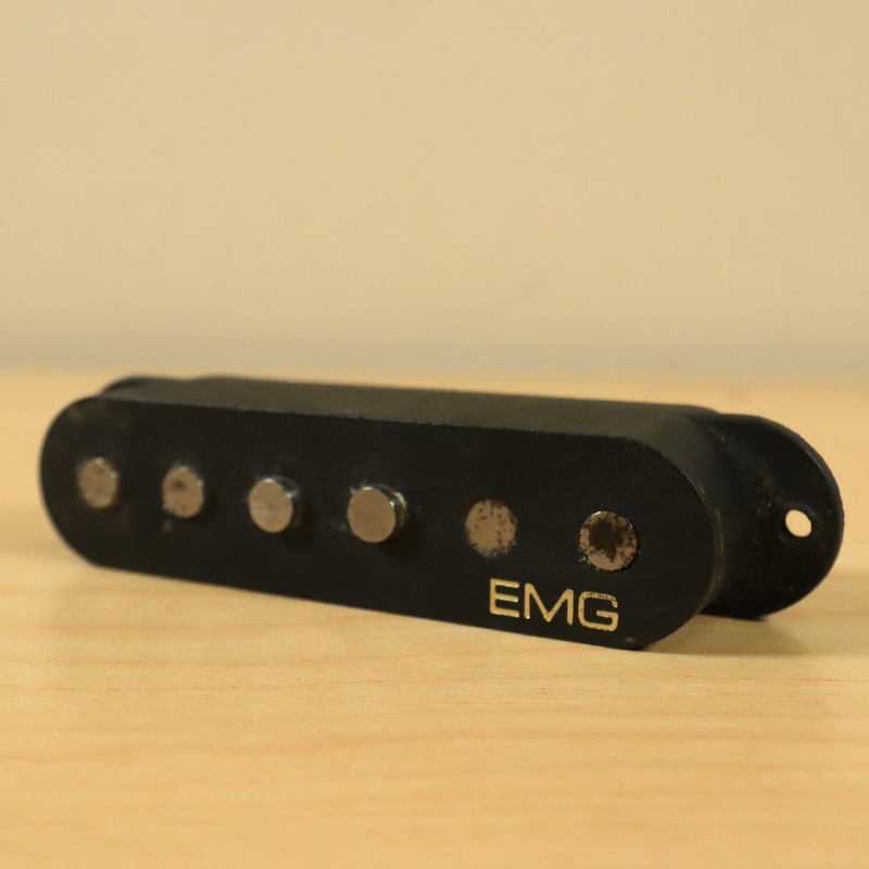 (1) 90s EMG Black Active Guitar Pickup Single Coil Strat