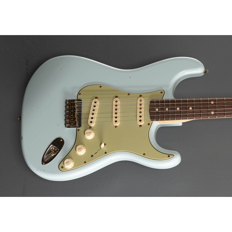 1960 Journeyman Relic Hardtail Stratocaster - Sonic Blue