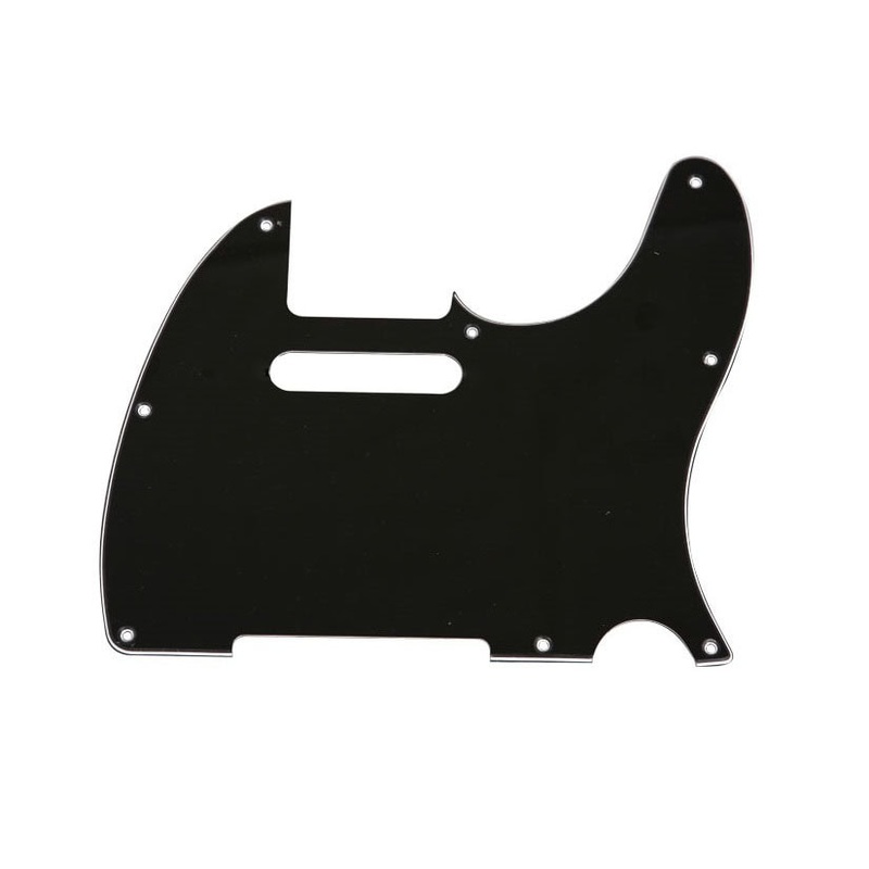 Shop Solo TC Style Black Pickguard 3 Ply B/W/B Online