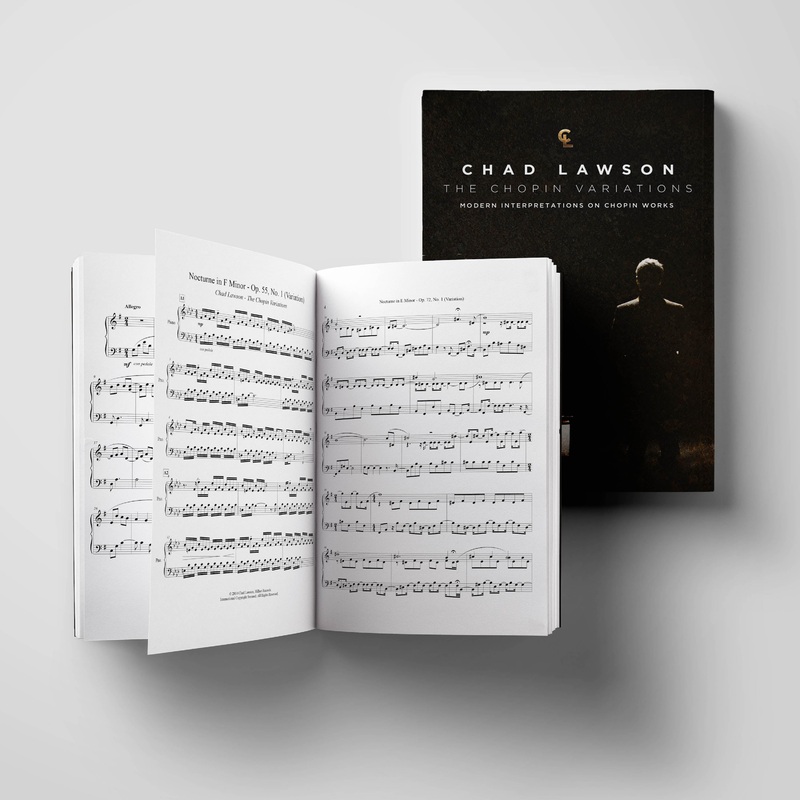 Chopin Variations (Songbook & Sheet Music) Printed Songbook