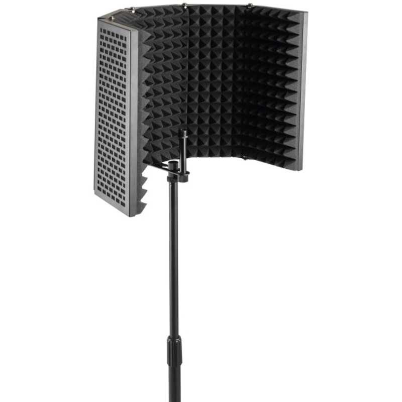 On-Stage ASMS3000 Foldable Adjustable Isolation Shield