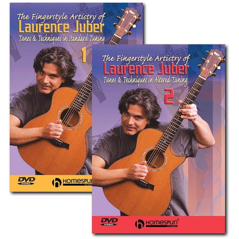 DVD-The Fingerstyle Artistry of Laurence Juber: Two DVD Set