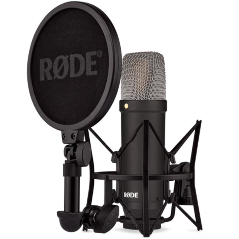 Rode NT1SIGNATURE NT1 Signature Series Studio Microphone, Condenser, Black
