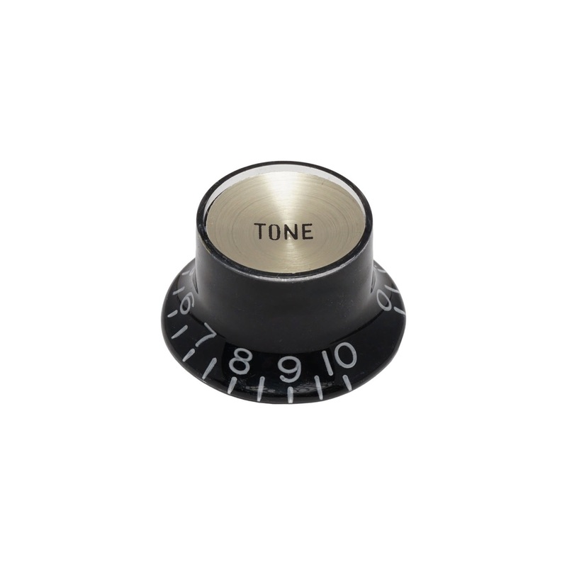 Shop Solo Pro Black Top Hat Imperial Tone Knob With Gold Insert Online