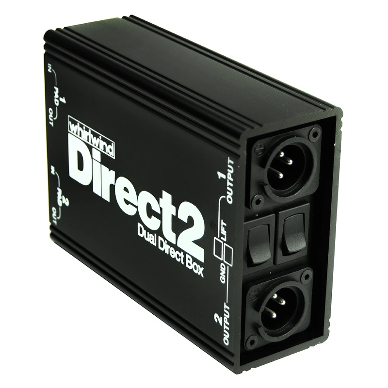 Whirlwind DIRECT2 2-Channel Passive Instrument Direct Box