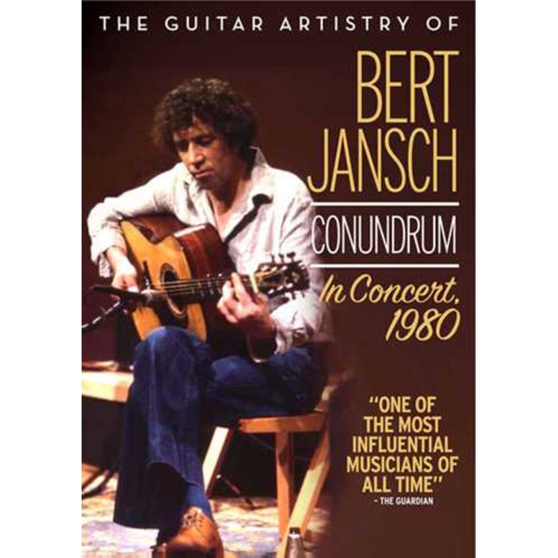 DVD-The Guitar Artistry of Bert Jansch: Conundrum in Concert 1980