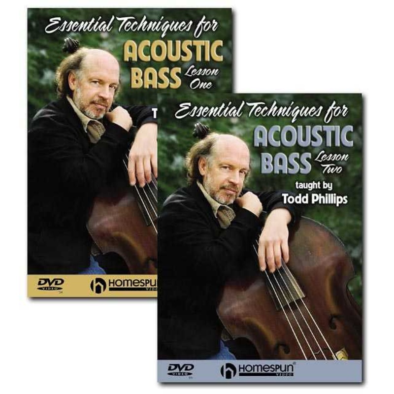 DVD - Essential Techniques for the Acoustic Bass: Two DVD Set
