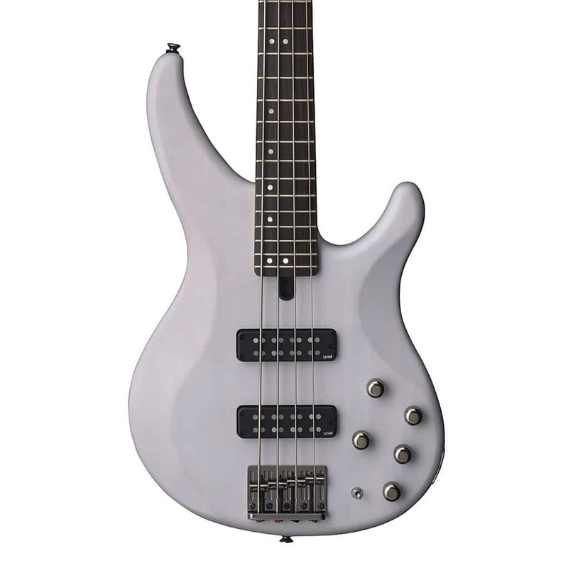 Yamaha TRBX504 4-String Bass Guitar - Trans White