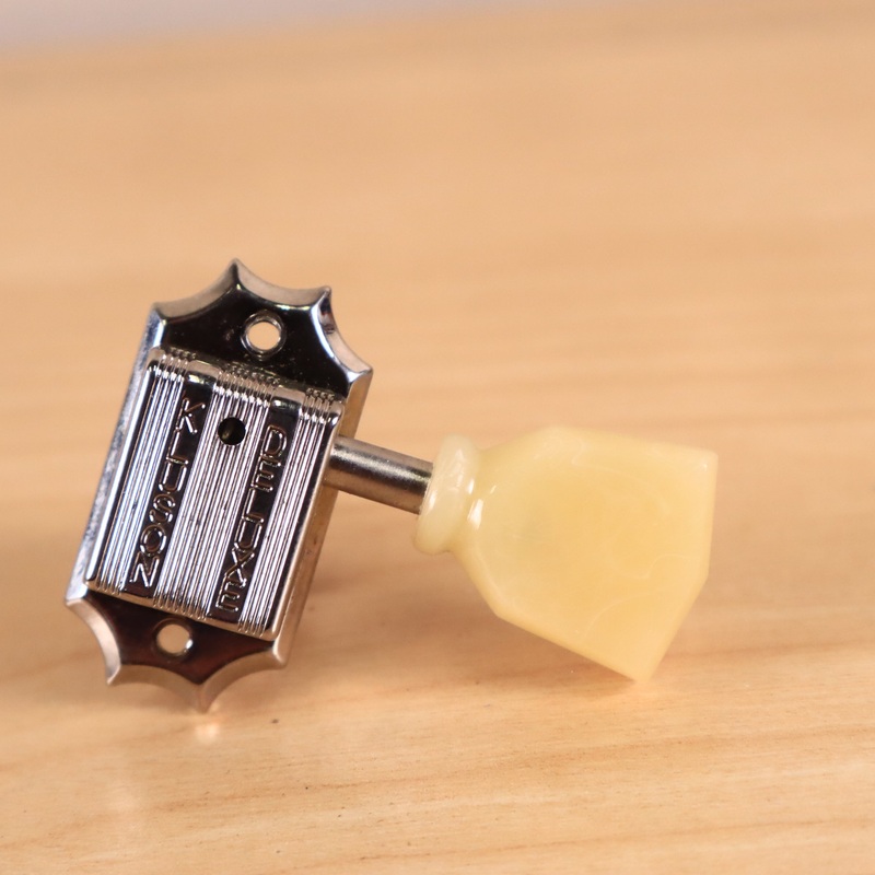 (1) Kluson Deluxe Guitar Tuner Tone Bass Chrome