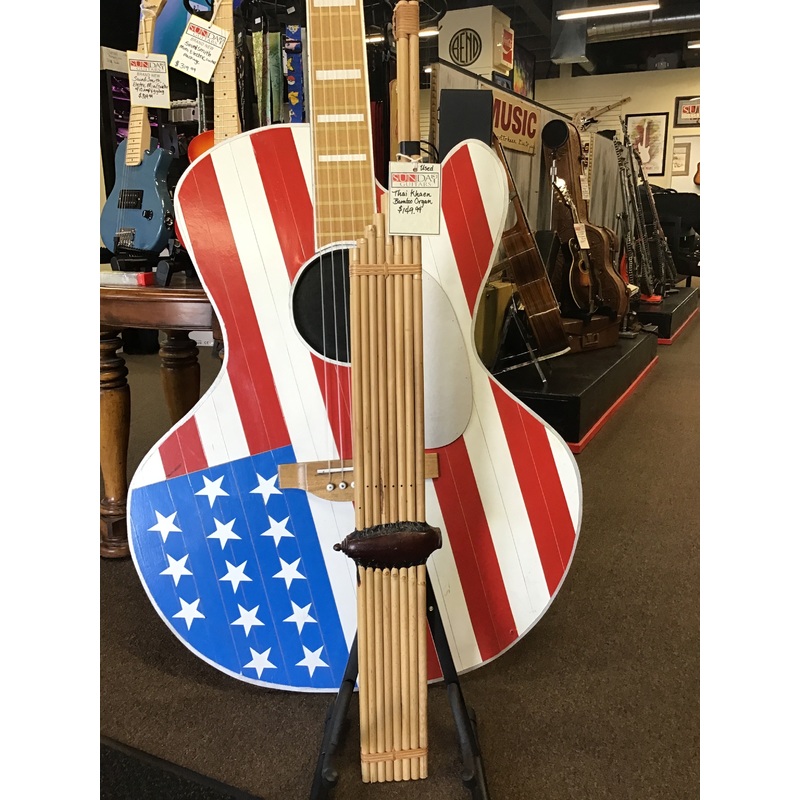 Thai Khaen Bamboo Organ Used