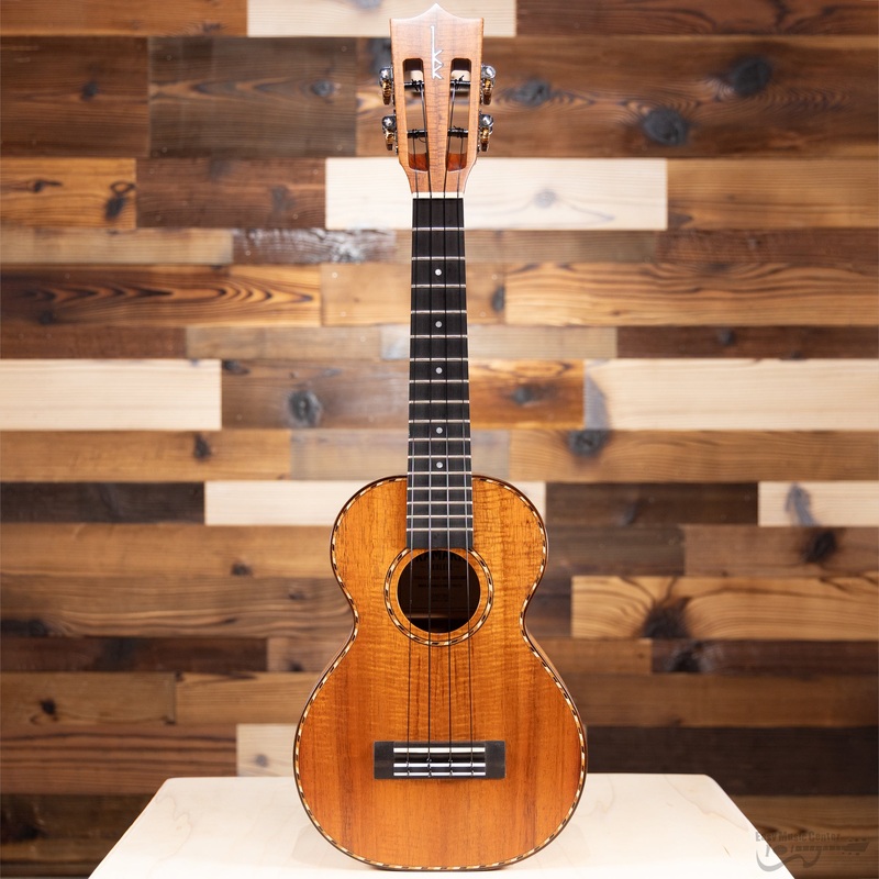 Kamaka HF-2DI Slotted Deluxe Koa Concert Ukulele (#240780) 240780