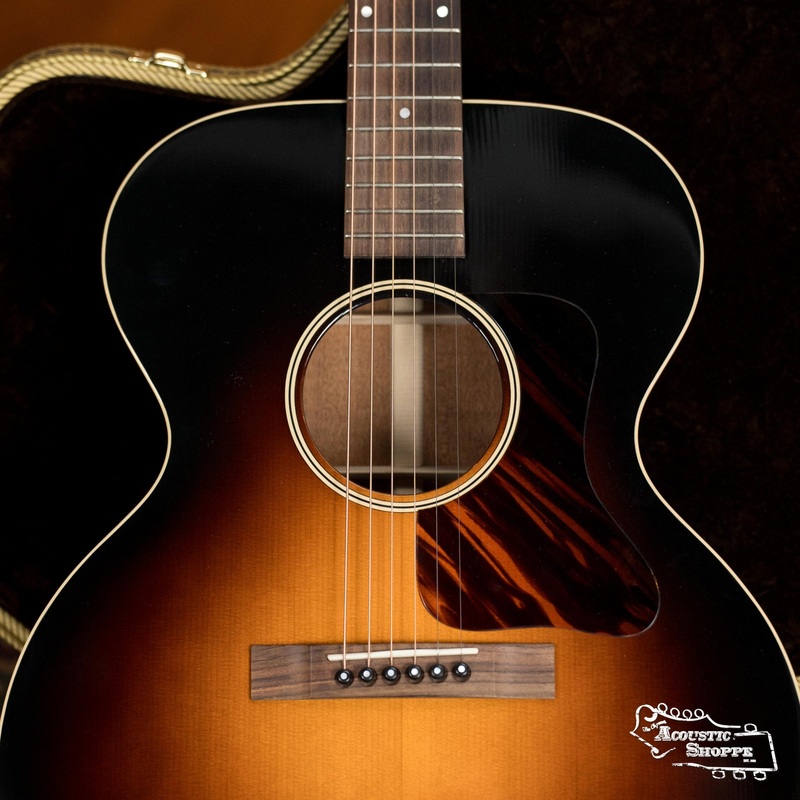 (Used) Huss & Dalton Crossroads MJ Sitka/Mahogany Dark Sunburst Small Jumbo Acoustic Guitar #5685