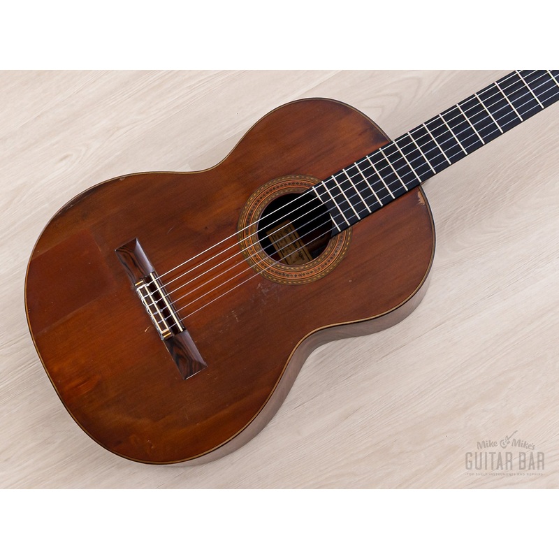 1973 Ignacio Fleta e Hijos Vintage Cedar Top Nylon String Classical Guitar w/ Case