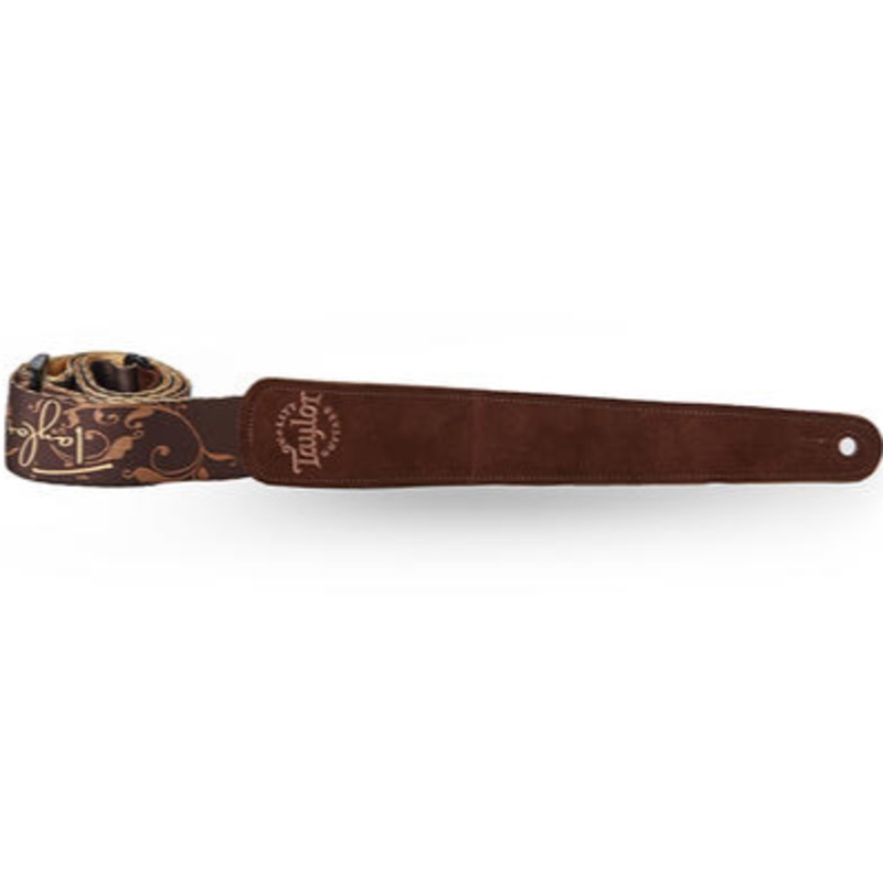 Taylor 4126-20 Taylor Swift Signature Guitar Strap, Brown