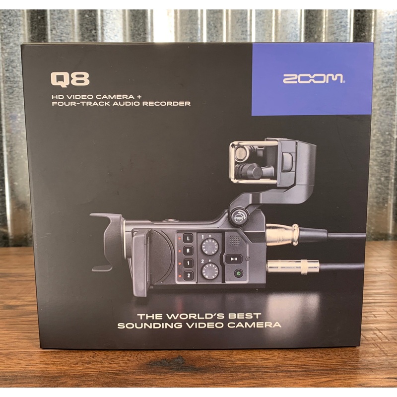 Zoom Q8 HD Handy Video Camera & 4 Track Audio Recorder