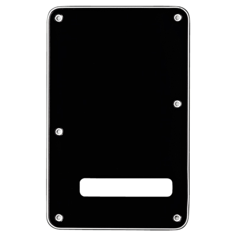 Fender 3-Ply Modern Style Stratocaster Backplate - Black