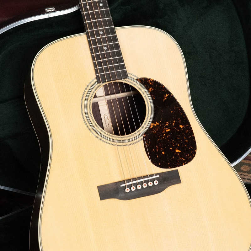 *New 2025 Model* Martin D-28 Satin Spruce/Indian Rosewood Dreadnought Acoustic Guitar #8819