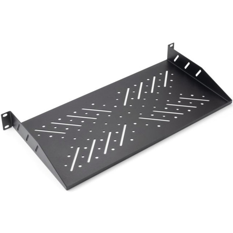 On-Stage RVS1000 1U Ventred Rack Shelf, 9" Depth