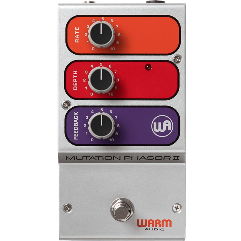 Warm Audio MUTATION-PHASOR-II Electro-Optical Phase-Shifting Pedal w/ Feedback Circuit
