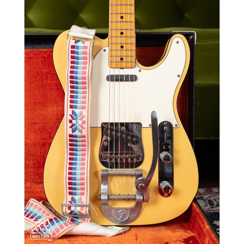 1968 Fender Telecaster Custom Blond Black Binding