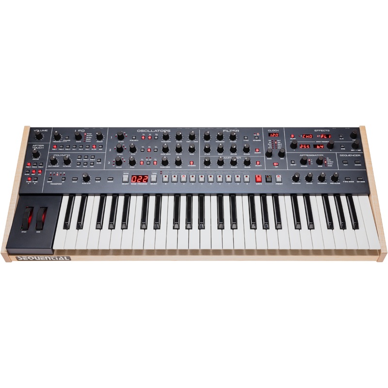 Sequential Circuits Trigon-6 49-Key 6-Voice Polyphonic Synthesizer *Free Shipping in the USA*