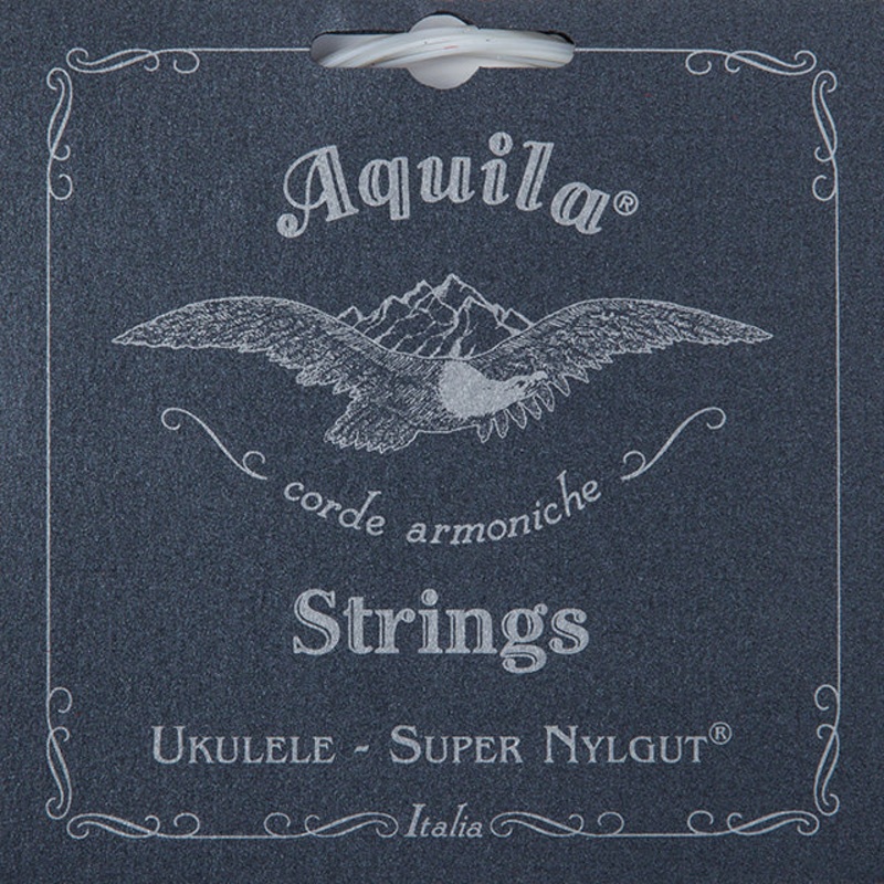 Aquila Corde AQ-SNG-TLG Tenor Super Nylgut Ukulele String Set, Wound Low-G