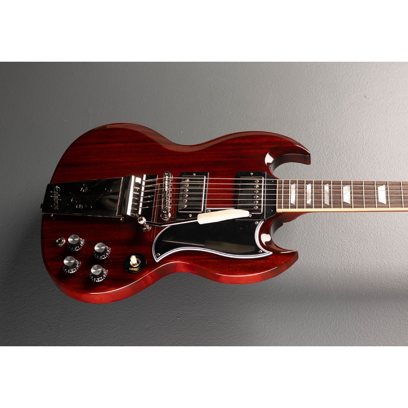"Inspired by Gibson Custom" 1964 SG Standard Reissue w/Maestro Vibrola - Cherry Red