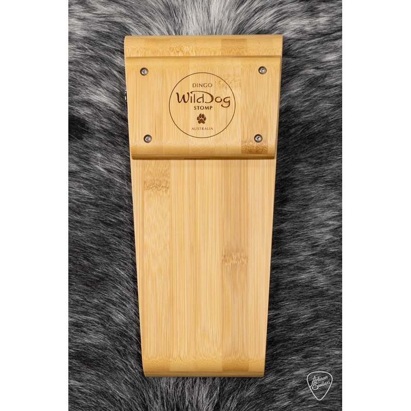 Wild Dog Dingo Stomp Box w/ Bamboo Body & Tone Bar - 15106