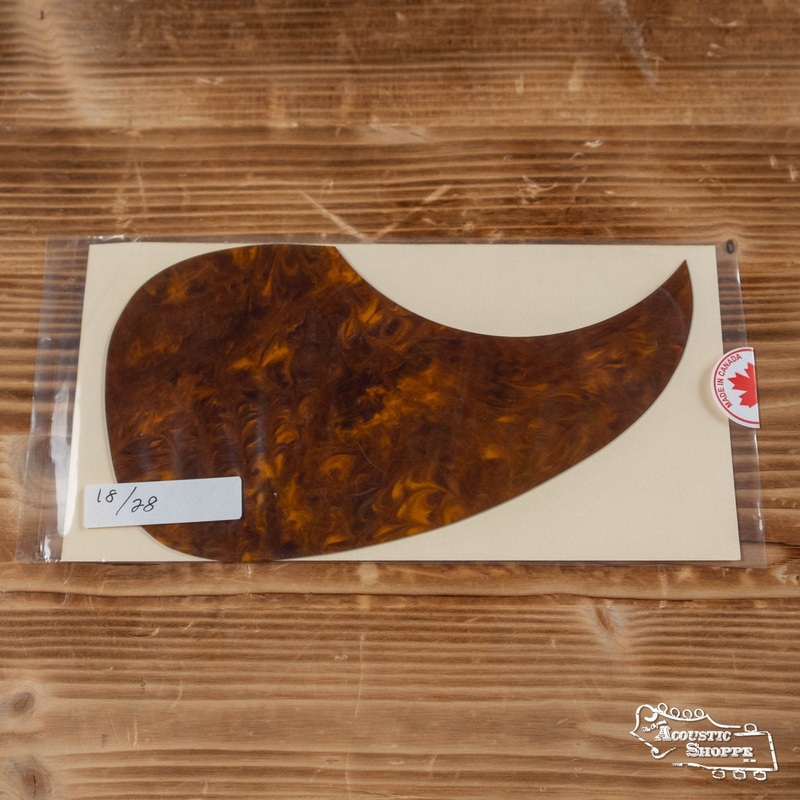 Tortoloid BR 18/28 Hand-Poured Custom Dreadnaught Pickguard