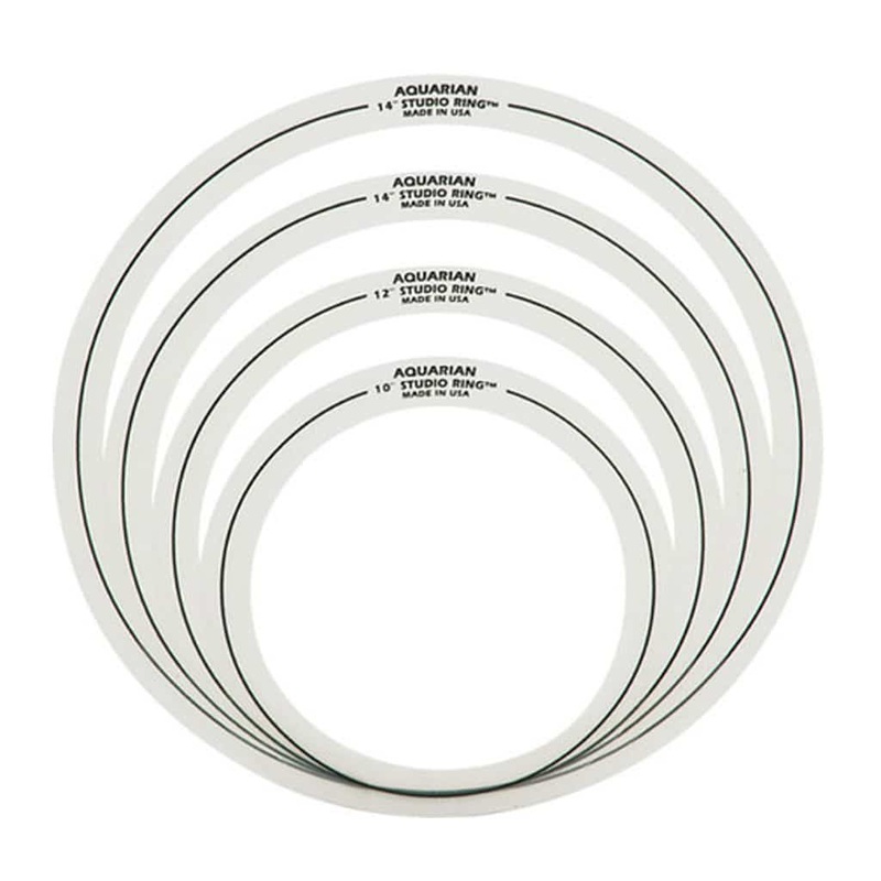 Aquarian Studio Drum ERings Set - (10", 12", 14", 14")