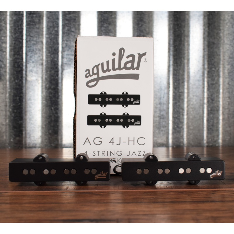 Aguilar AG 4J-HC Set 4 String Jazz Bass Bridge Neck Pickup Set Black