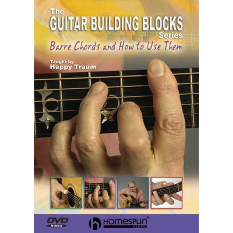 DVD - Happy Traum's Guitar Building Blocks: Vol. 1 - Barre Chords and How to Use Them