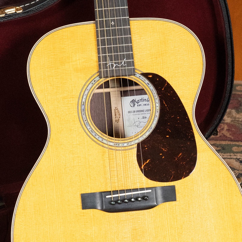 (Used) 2022 Martin Brook Ligertwood 000-28 Spruce/Rosewood OOO Acoustic Guitar