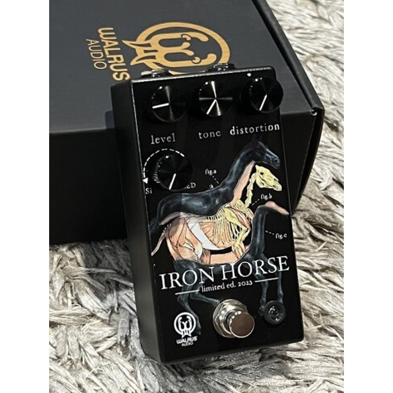 Walrus Audio Iron Horse LM308 Distortion V2 Guitar Effects Pedal, Halloween 2023 Single variant