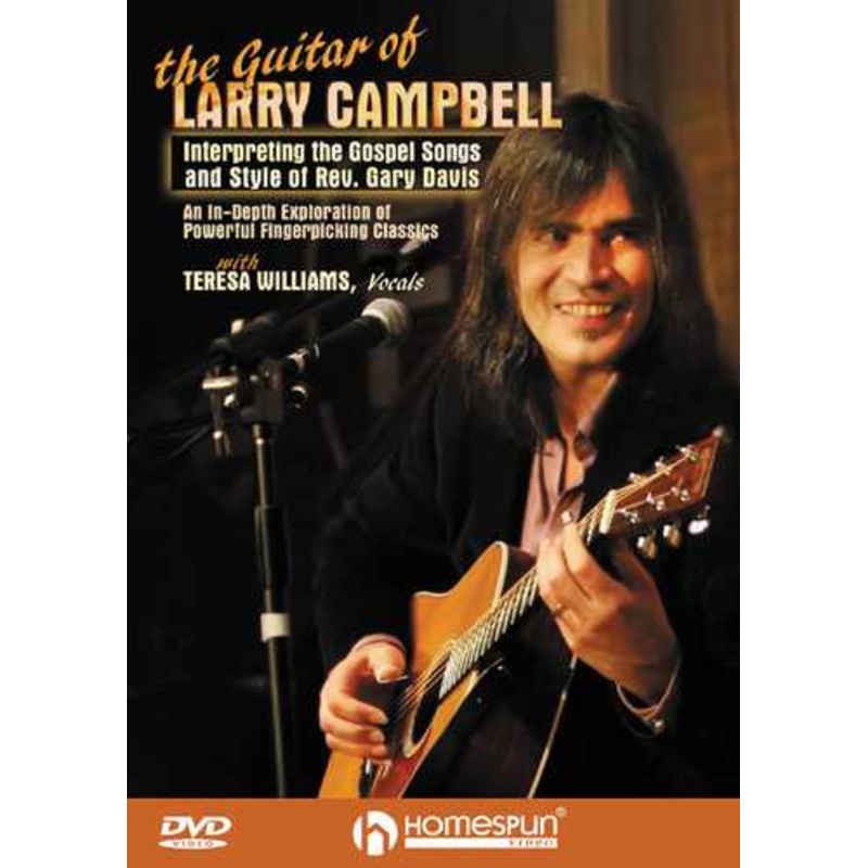 DVD-The Guitar of Larry Campbell - Interpreting the Gospel Songs and Style of Rev. Gary Davis