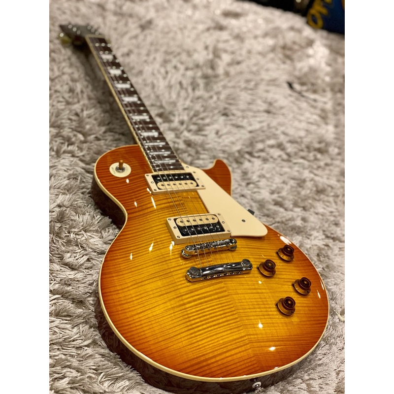 Tokai LS-136F ZB VF Love Rock Japan in Violin Finish with AAAA Flame Top Single variant